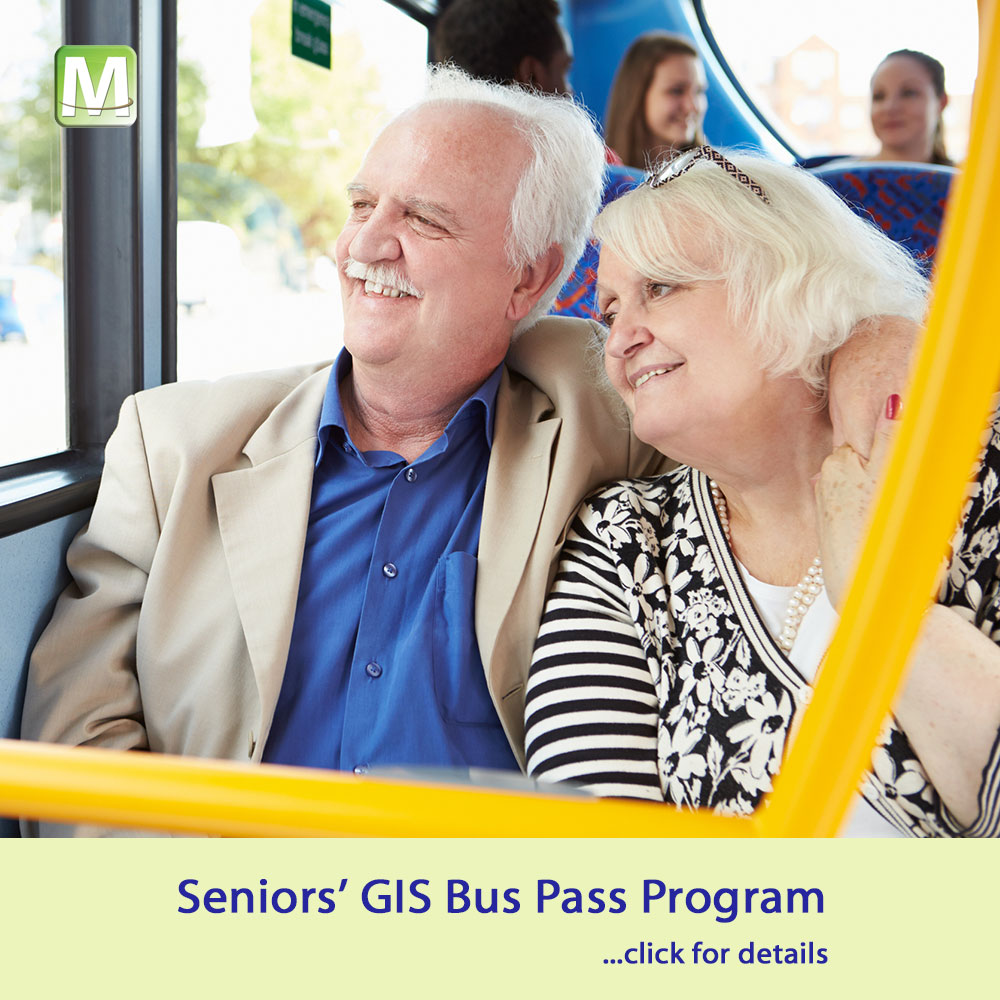 Seniors' GIS Bus Pass Program.