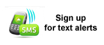Sign up for Metrobus text alerts.
